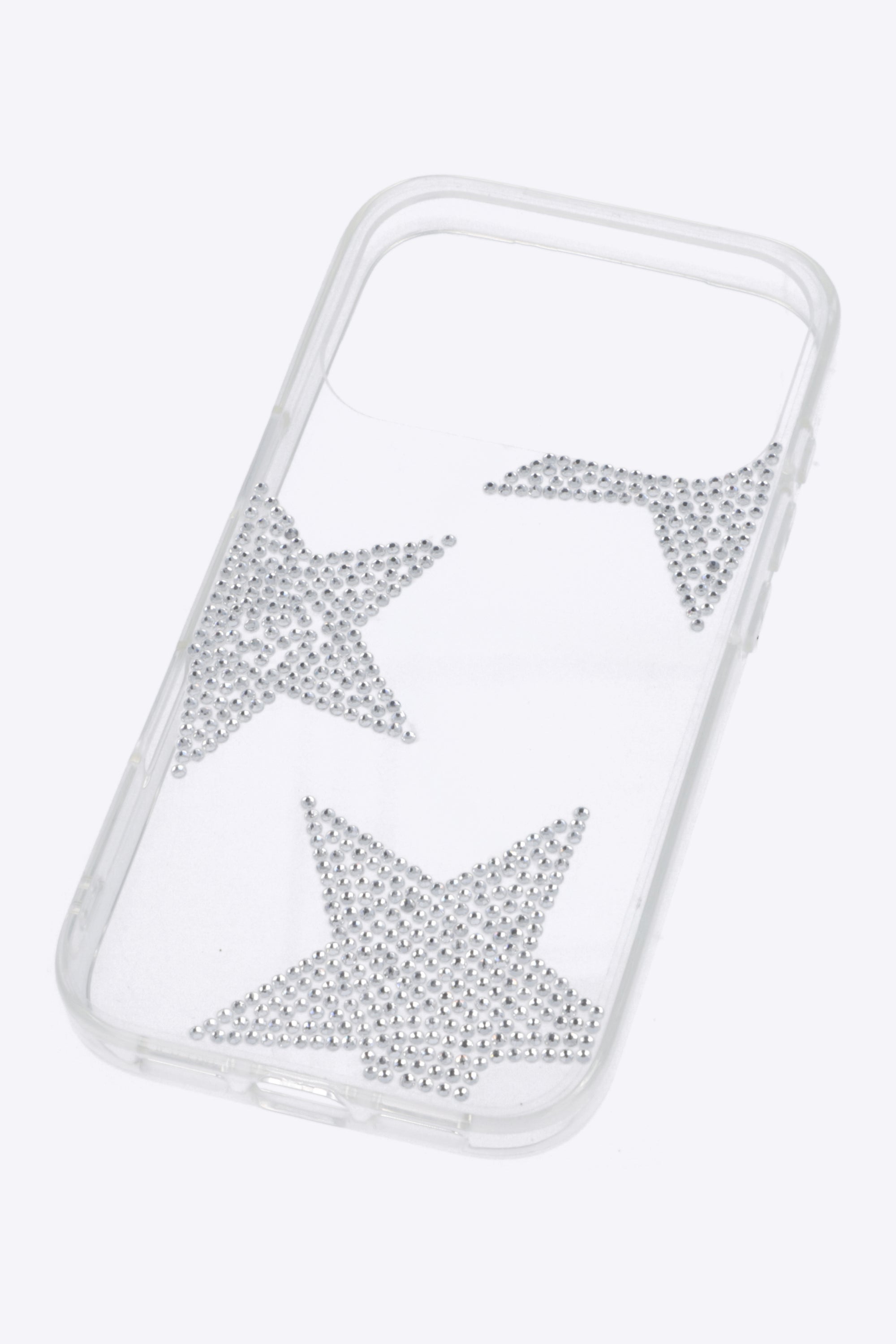 Funda celular i phone 17 pro estrellas glitter