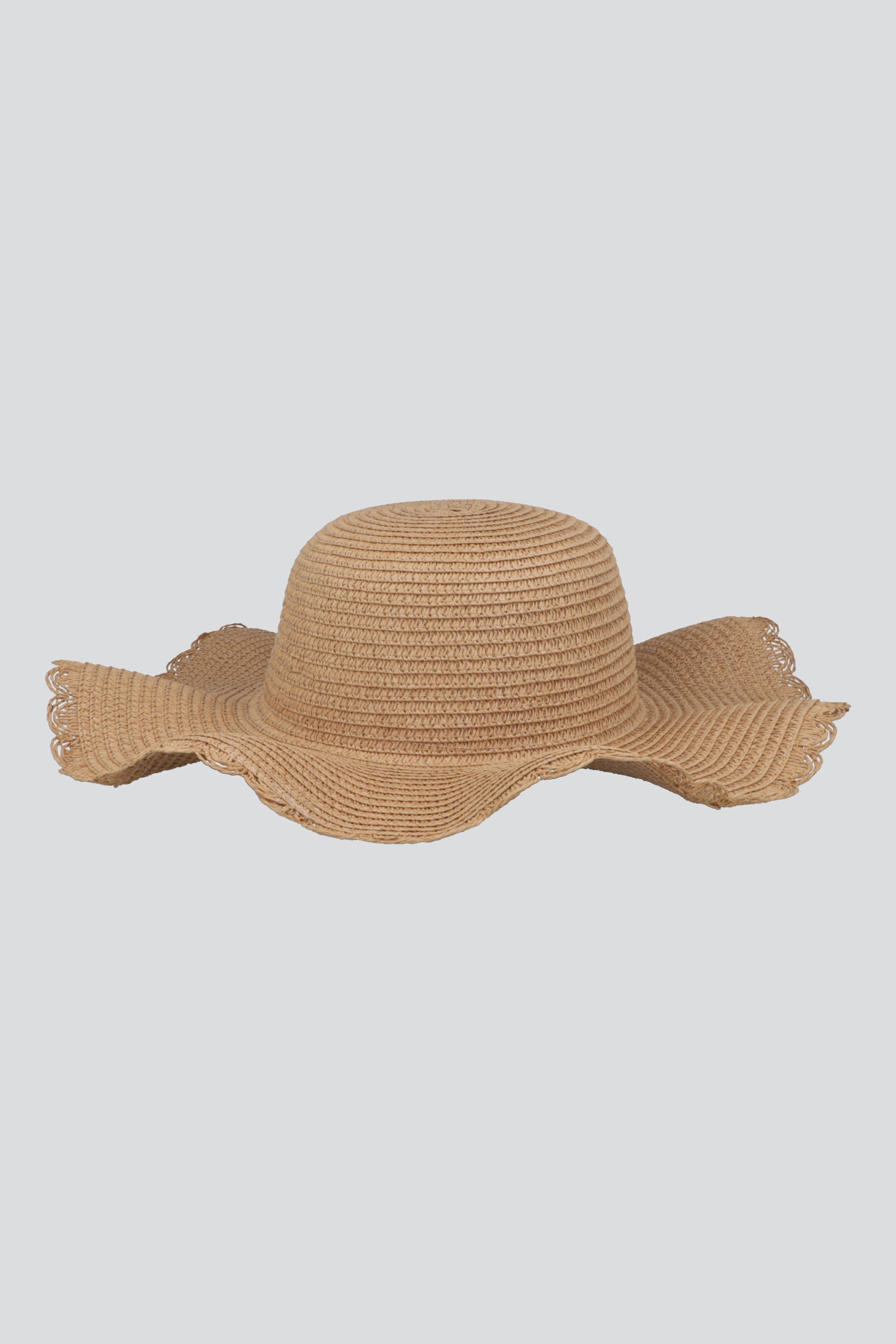 SOMBRERO FLOPPY DETALLE ORILLA BEIGE
