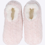 Calceta peluche antiderrapante