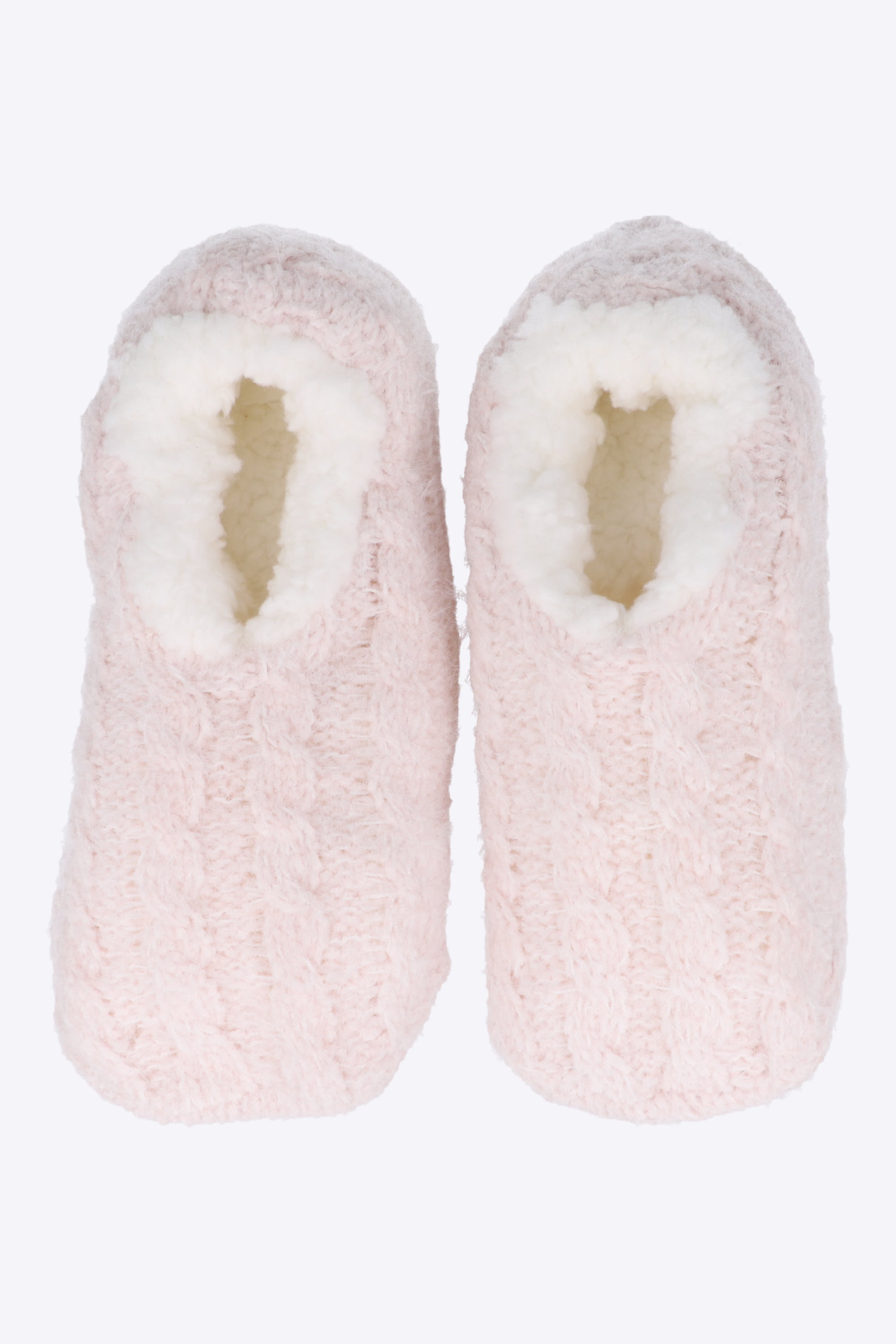 Calceta peluche antiderrapante
