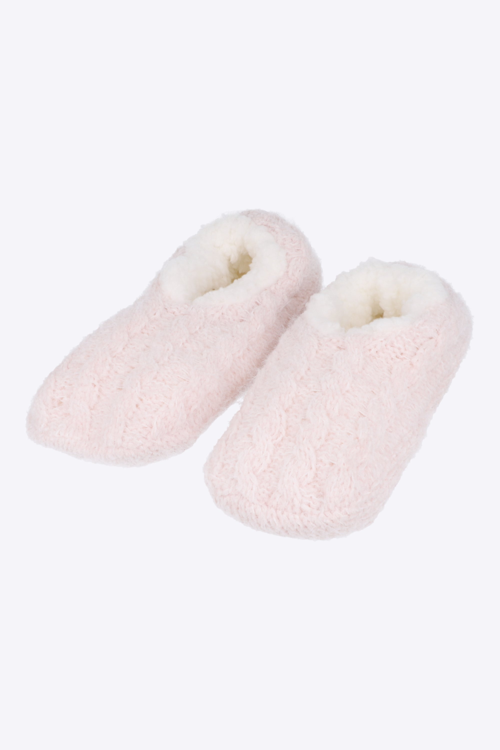 Calceta peluche antiderrapante