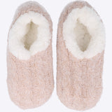 Calceta peluche antiderrapante