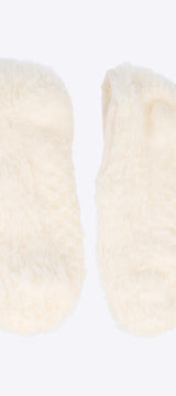 Cubrepie peluche antiderrapante