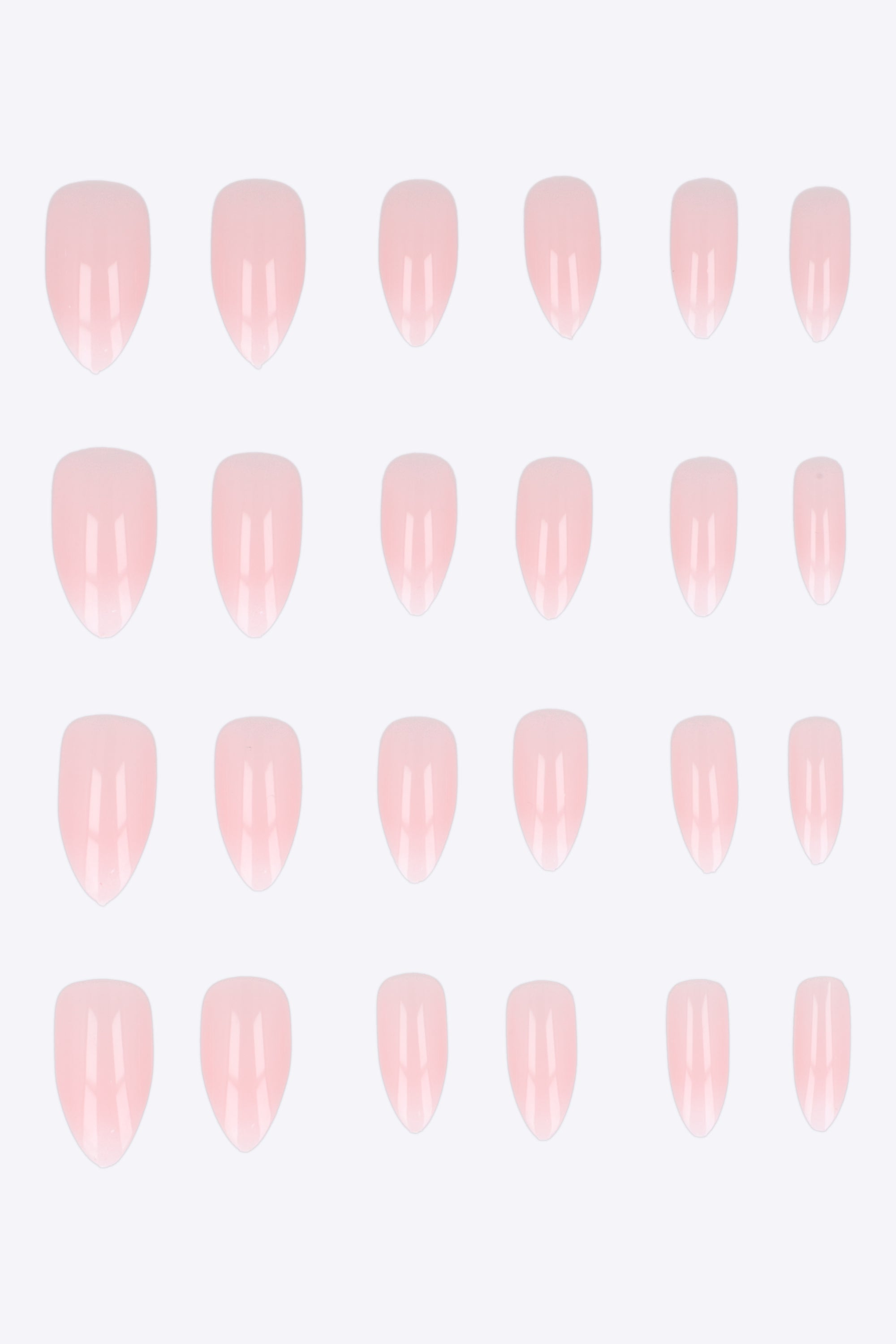 Set 24 uñas rhinestones