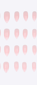 Set 24 uñas rhinestones