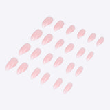 Set 24 uñas rhinestones