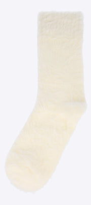 Calceta tejido peluche