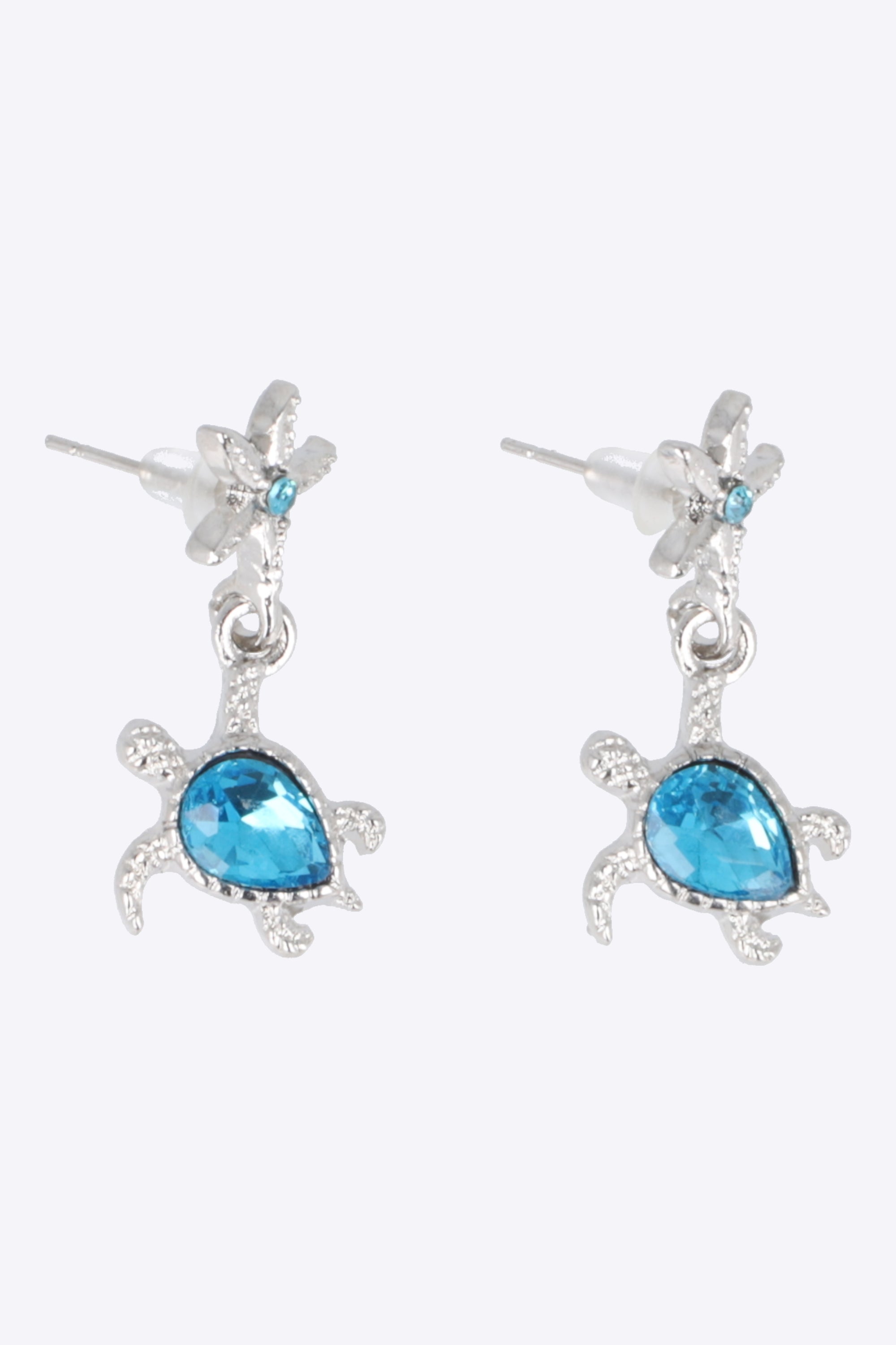 Aretes tortuguita estrella