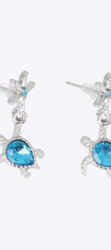 Aretes tortuguita estrella