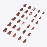 Set 30 uñas navidad osito