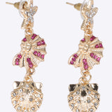 Aretes triple conchas mix