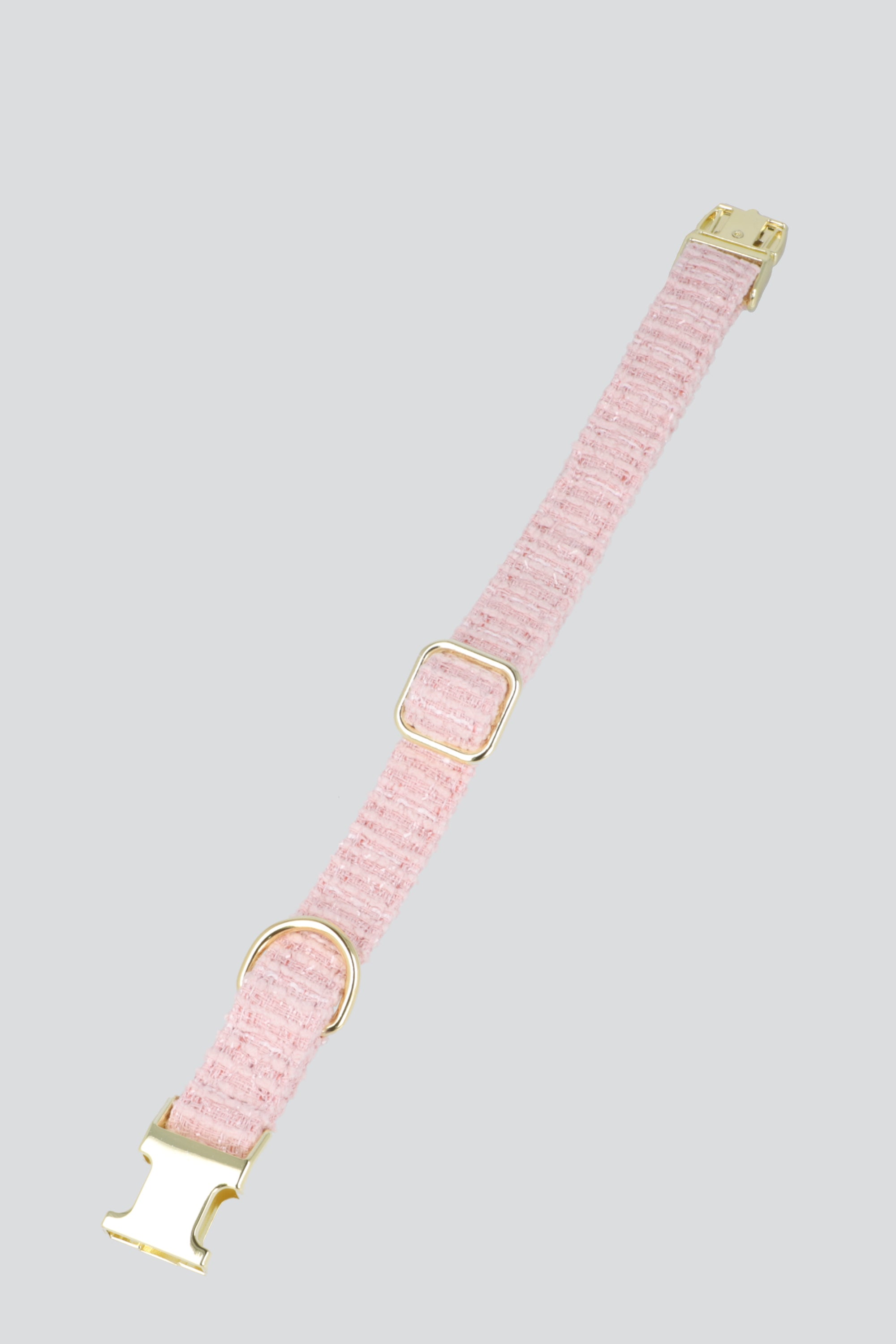 Collar para mascota tweed ROSA