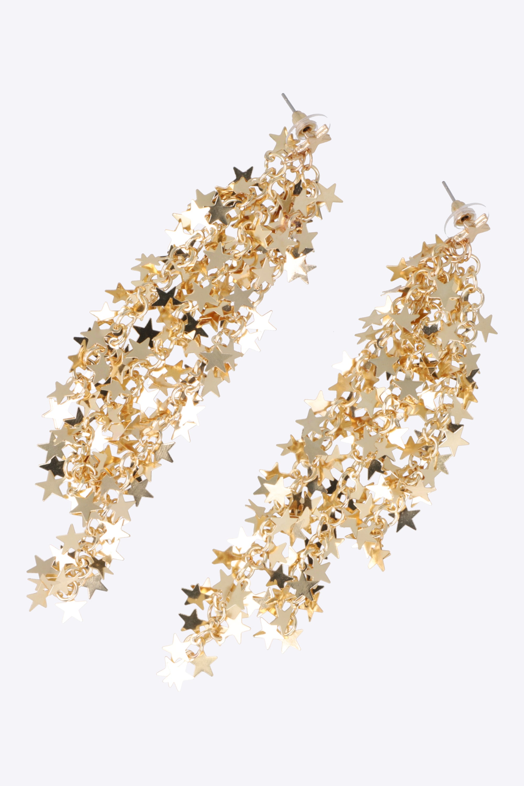 Aretes full mini estrellas