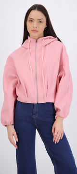 Chamarra bomber gorro soft