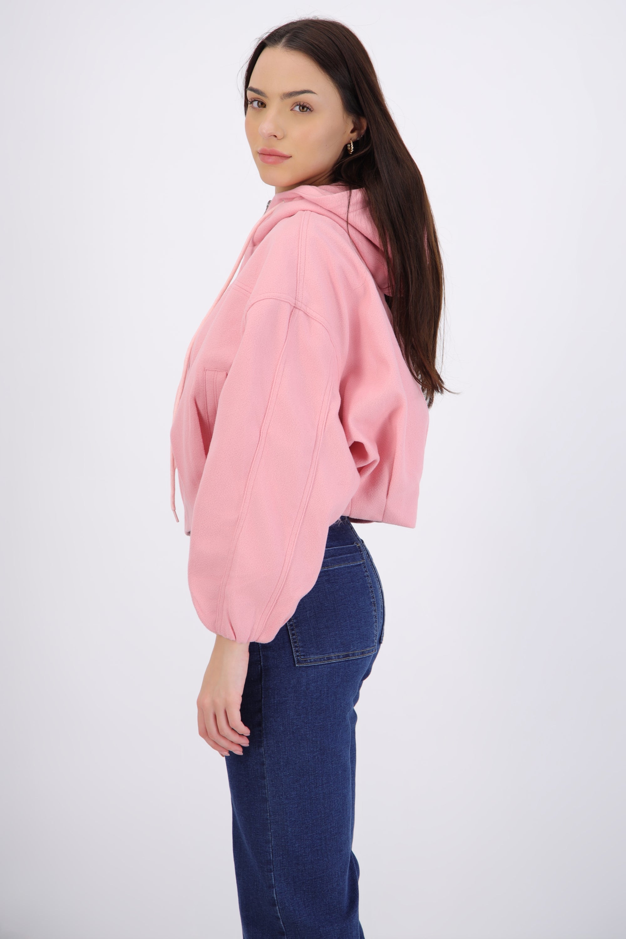 Chamarra bomber gorro soft
