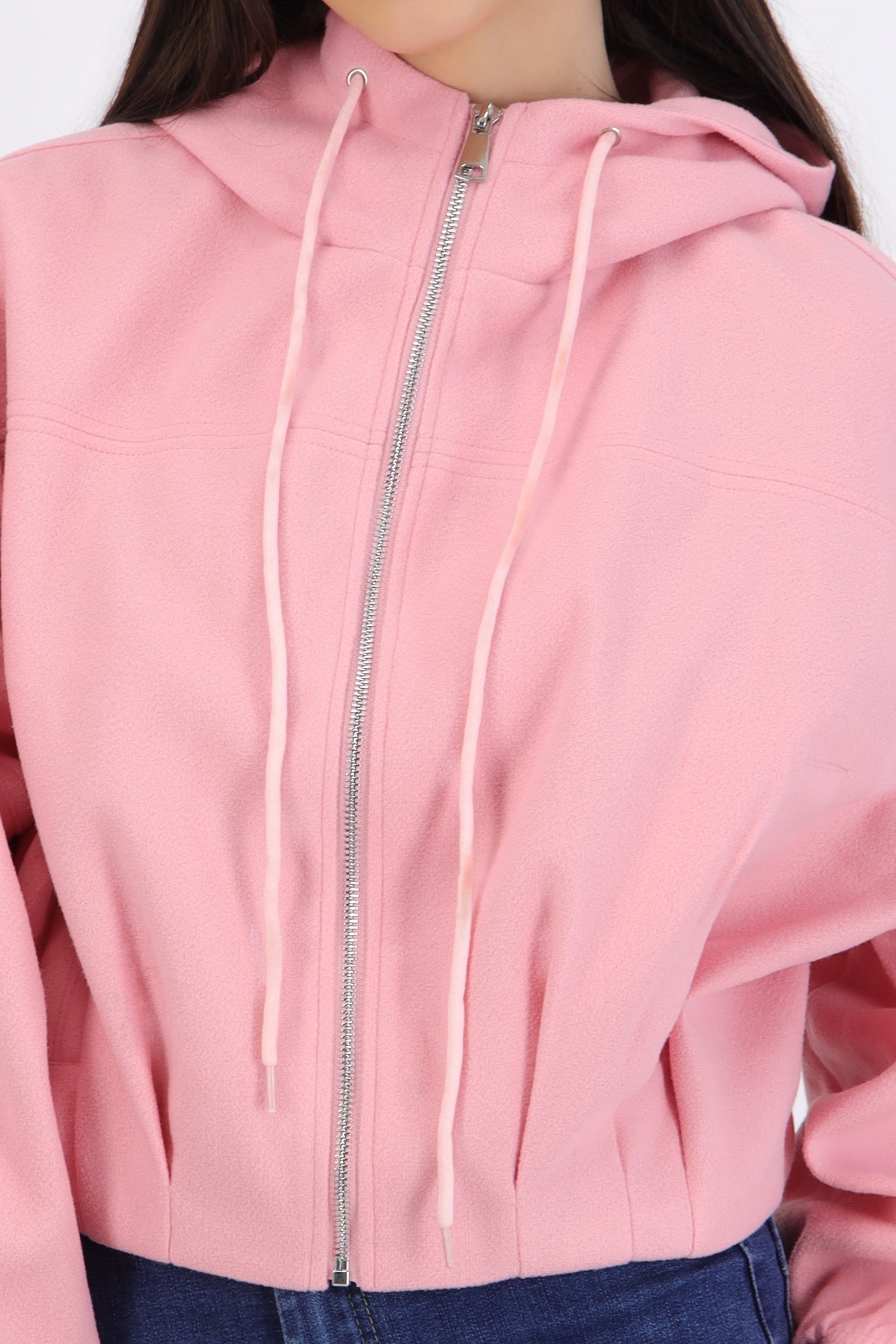 Chamarra bomber gorro soft