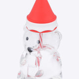 Botella oso xmas vidrio