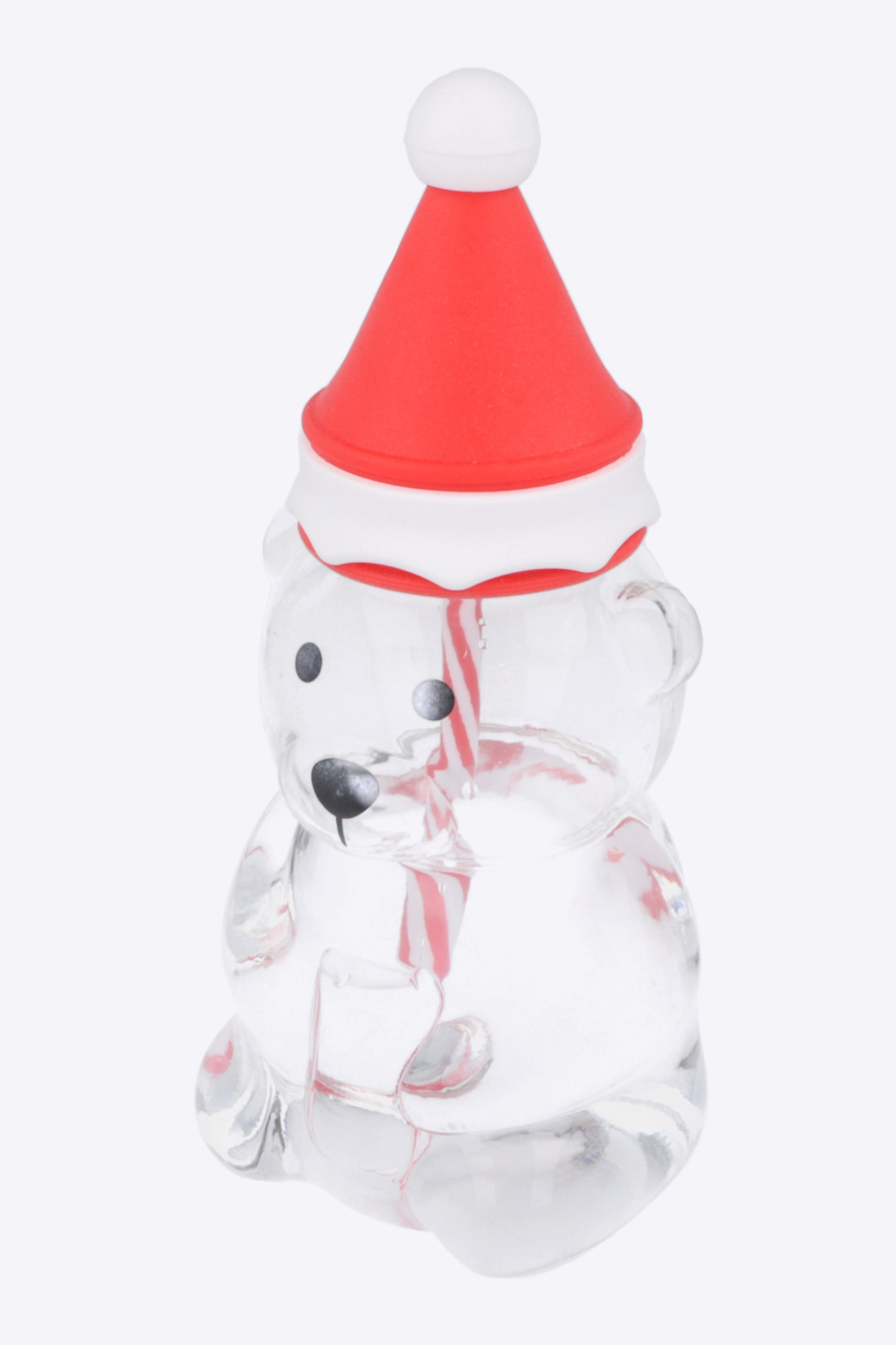 Botella oso xmas vidrio