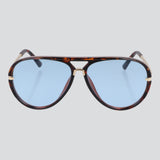 Lentes aviador puente doble