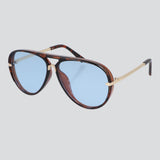 Lentes aviador puente doble