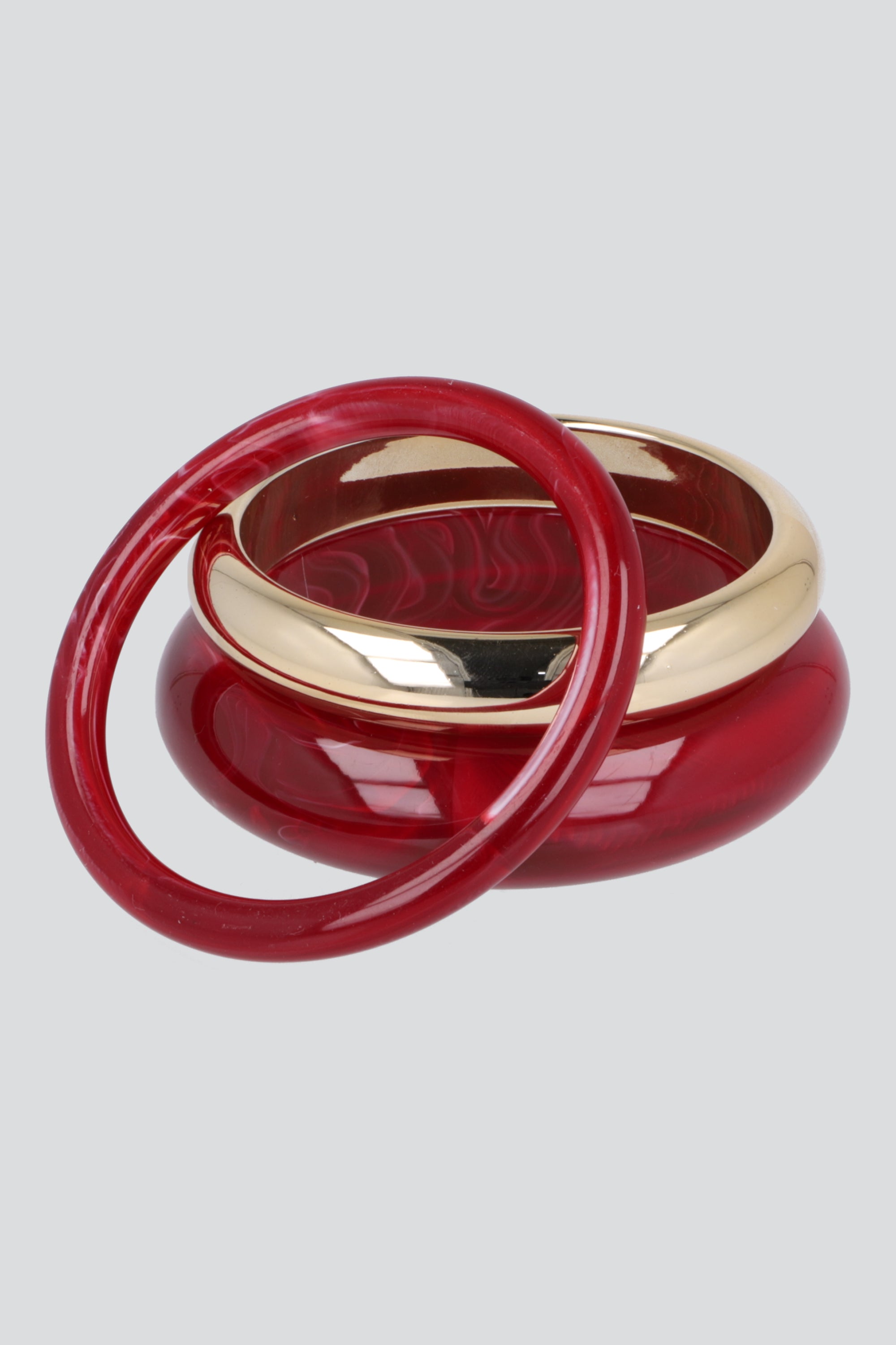 3 P CUFFS ACRILICO MARMOLEADO
