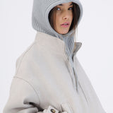 Balaclava tejida sencilla