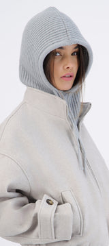 Balaclava tejida sencilla
