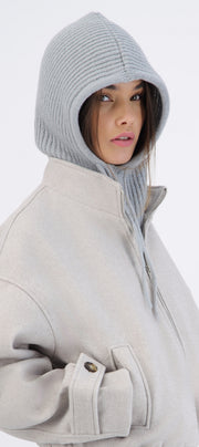 Balaclava tejida sencilla