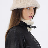 Bucket hat peluche suave
