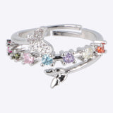 Anillo twist mariposita pq