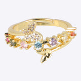 Anillo twist mariposita pq