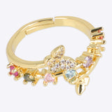 Anillo twist mariposita pq