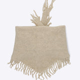 Poncho flecos