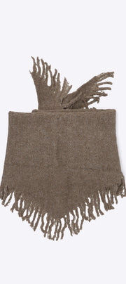 Poncho flecos