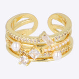 Anillo 3l estrellitas pq