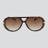 Lentes de sol aviador oversize