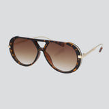Lentes de sol aviador oversize