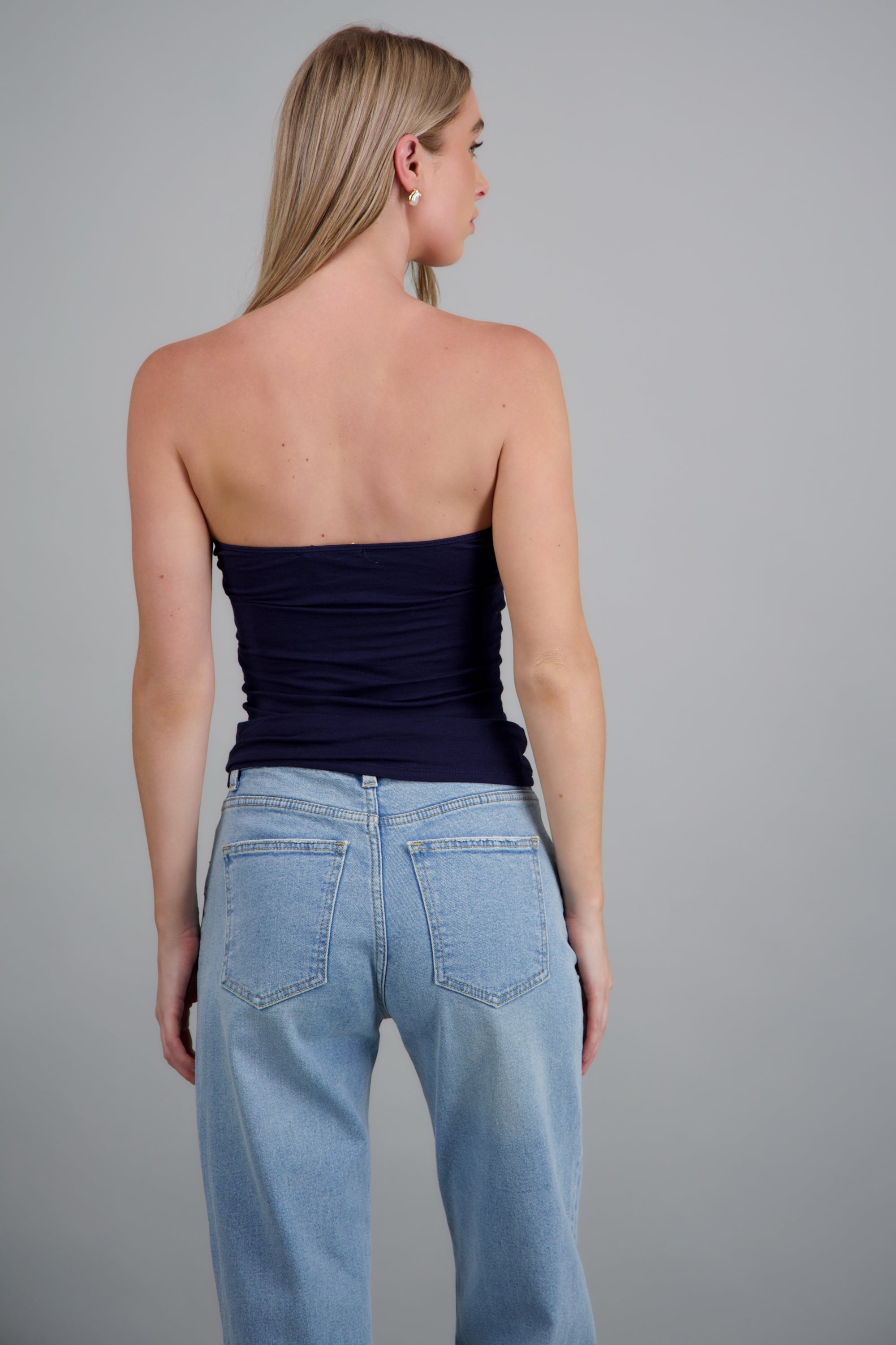 Top strapless con copas MARINO
