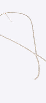 Collar brillos largo