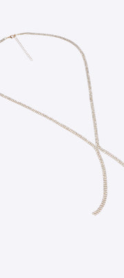 Collar brillos largo
