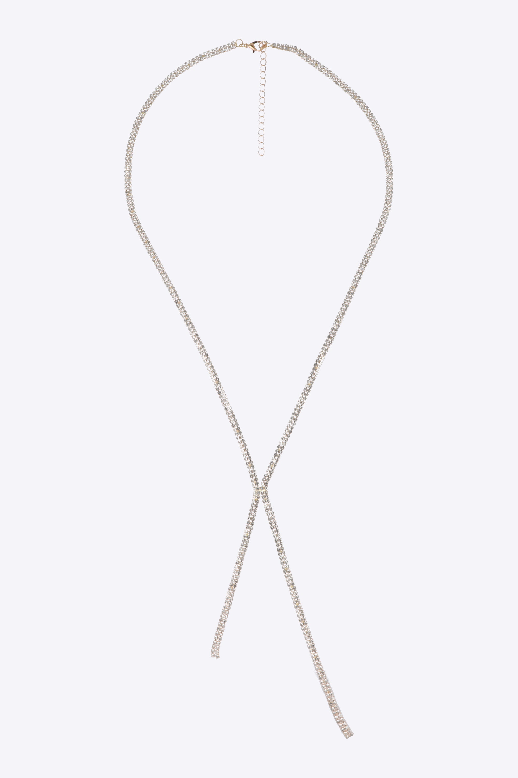 Collar brillos largo
