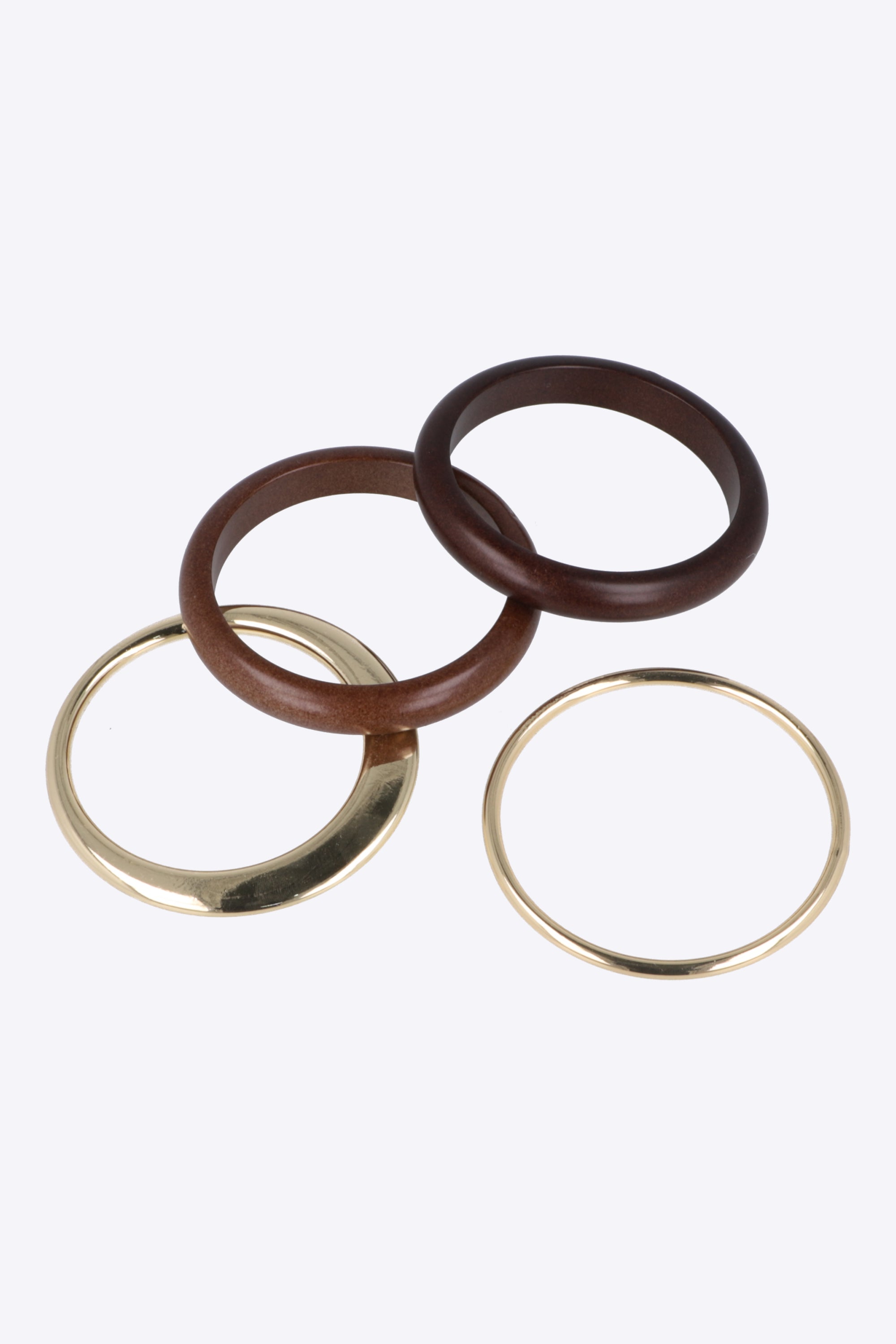 Set cuff madera metal