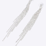 Aretes brillos cascada