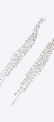 Aretes brillos cascada