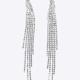 Aretes brillos cascada