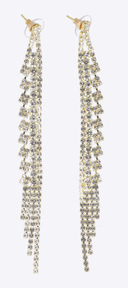 Aretes lineas brillos