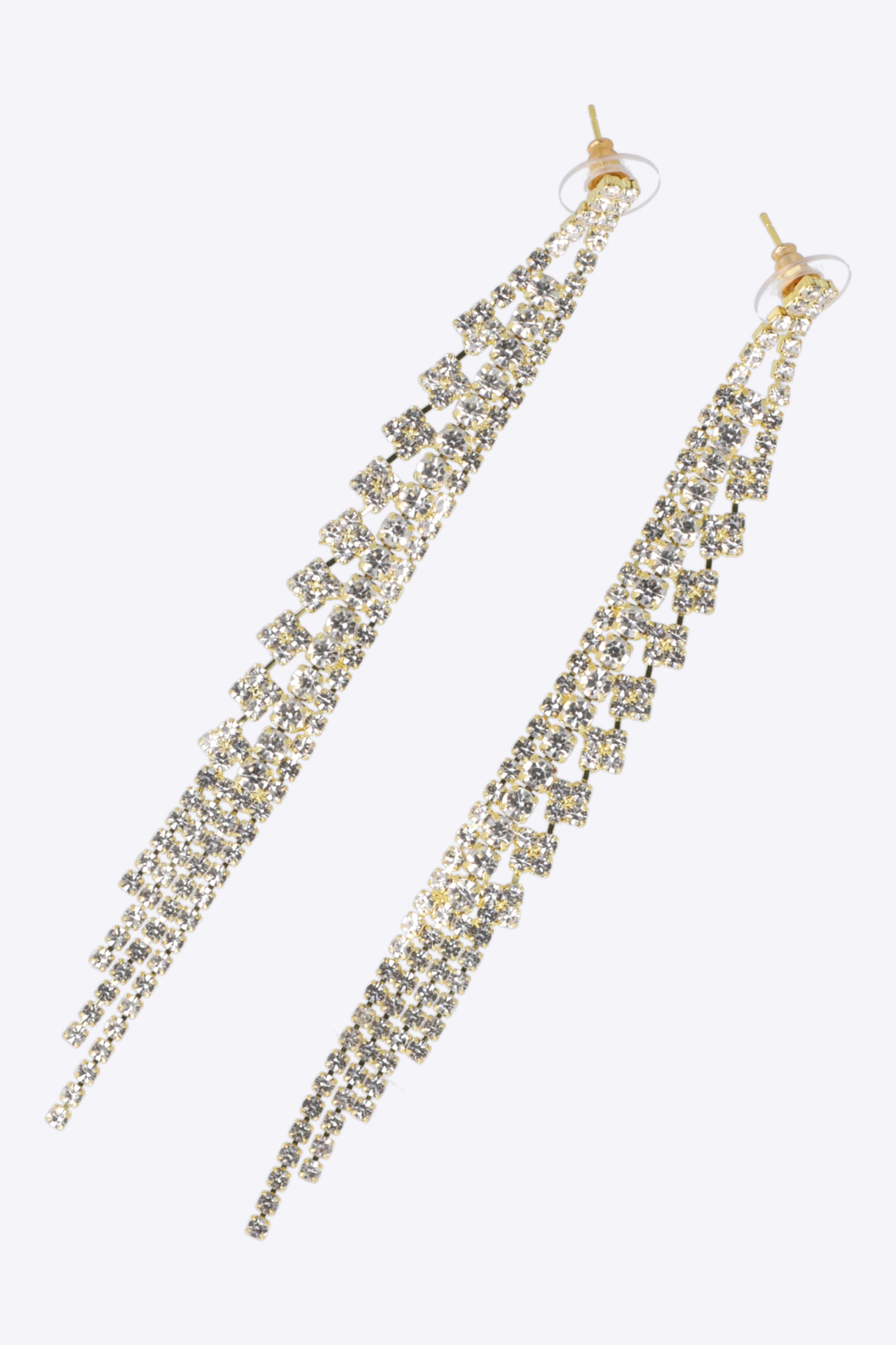 Aretes lineas brillos