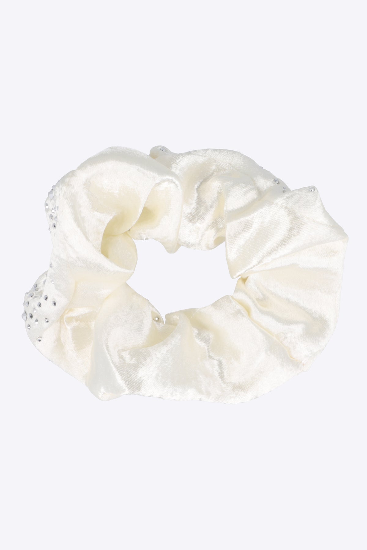 Scrunchie multi brillos HUESO