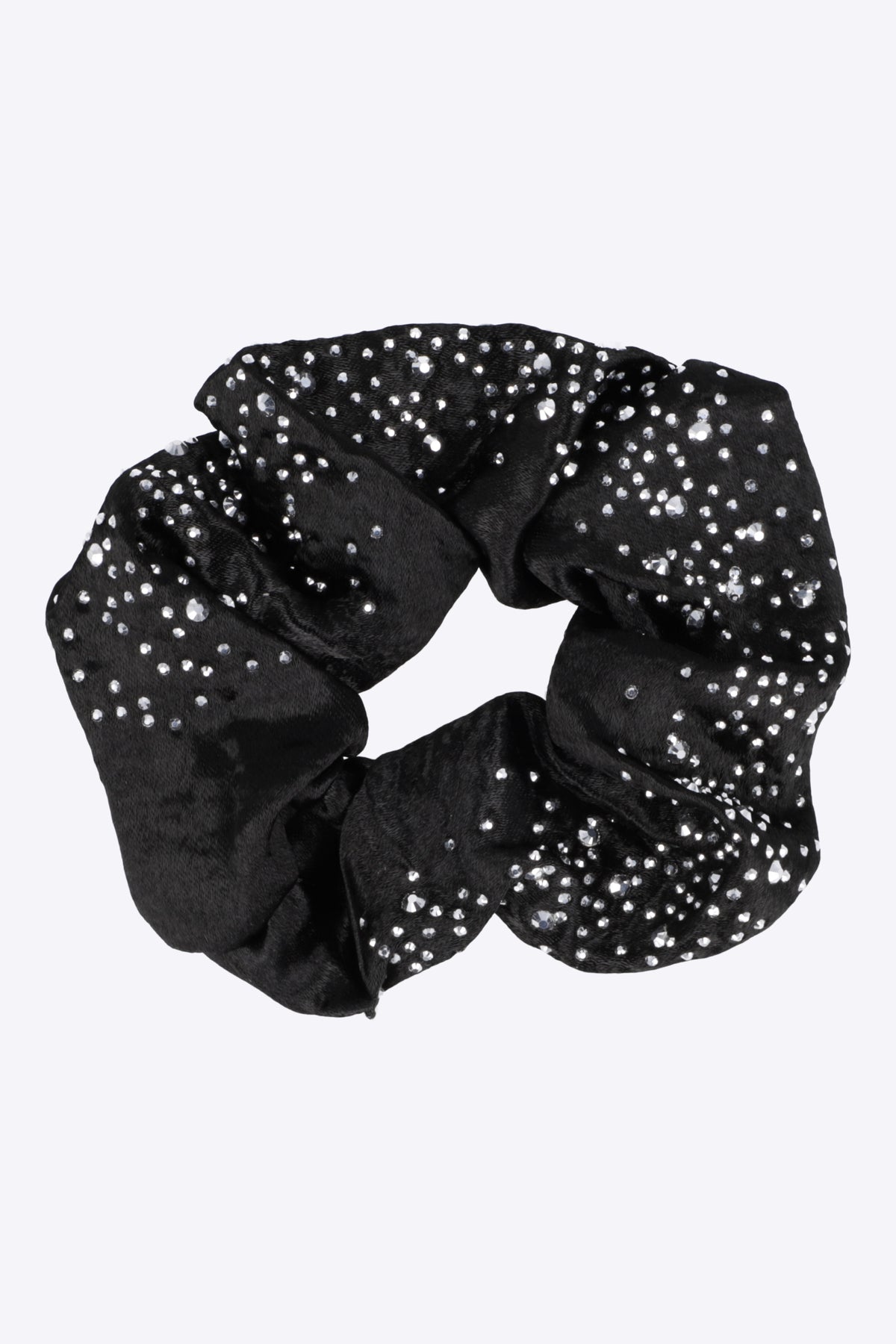 Scrunchie multi brillos NEGRO