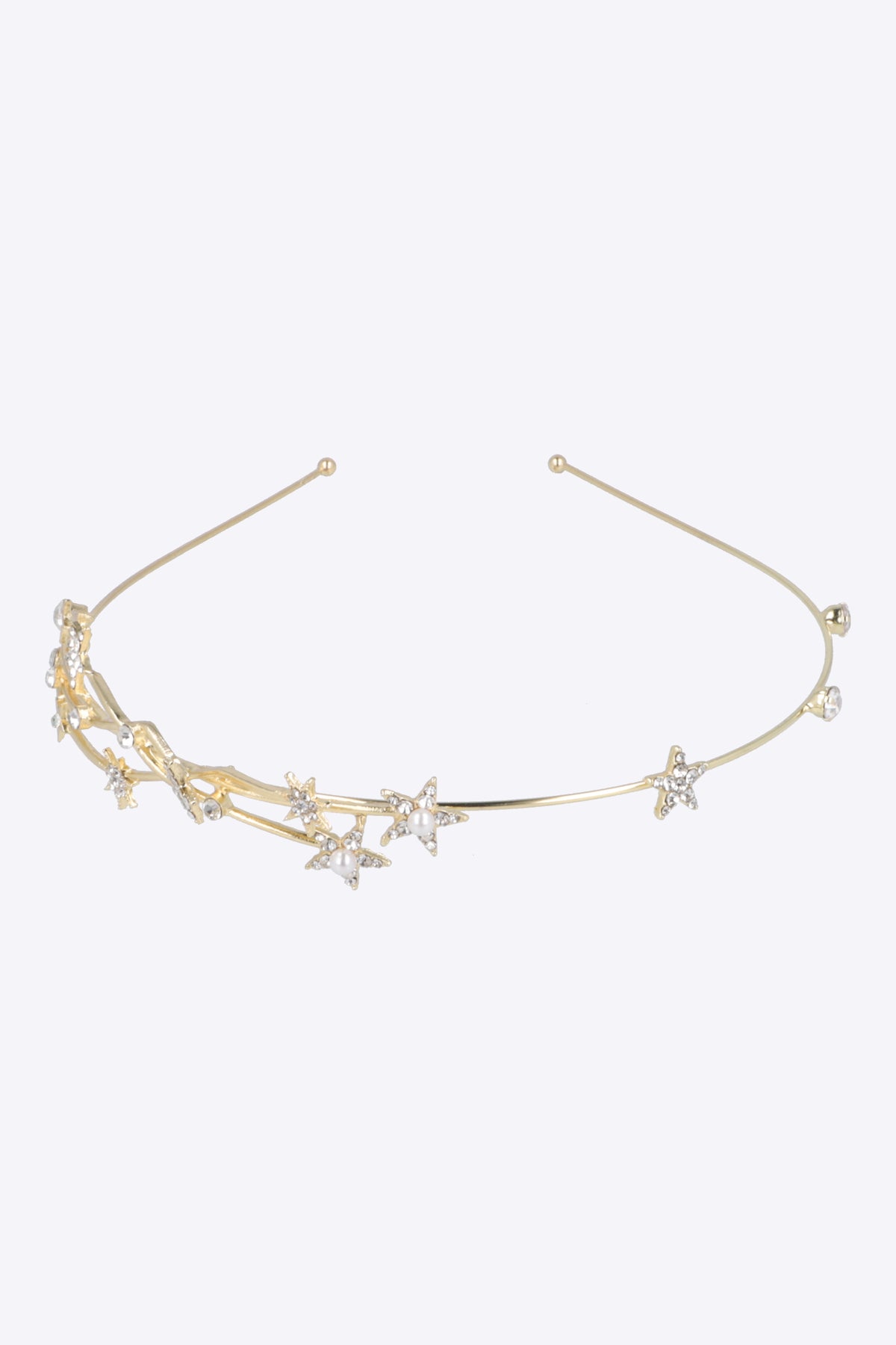 Diadema multiestrellas ORO
